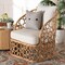 Bali & Pari Prisca Bohemian Light Honey Rattan Accent Chair 244-13641-ZORO - alternate 10